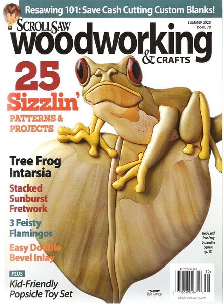 ScrollSaw Woodworking & Crafts – Summer 2020 Cover
