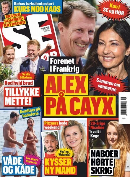 SE og HOR – 22 juli 2020 Cover