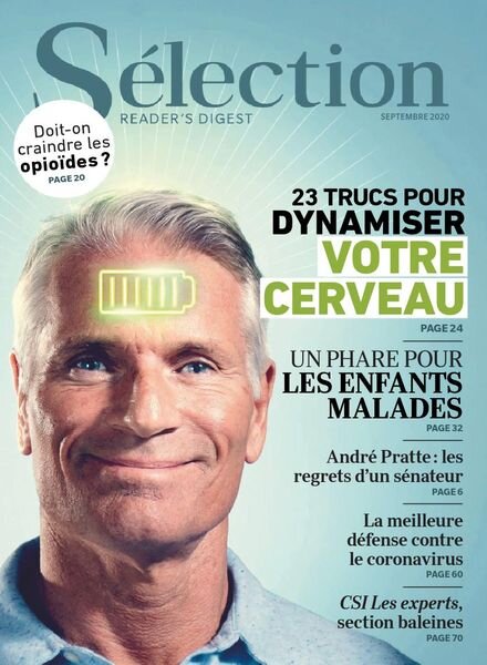 Selection du Reader’s Digest Canada – septembre 2020 Cover