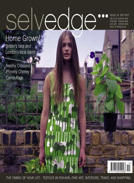 Selvedge – Issue 19 Cover