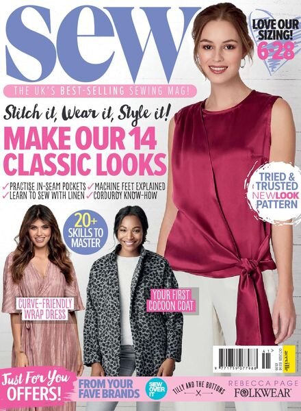 Sew – October 2020 Cover