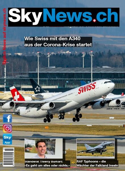 SkyNews.ch – Juli 2020 Cover