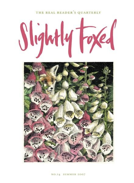 Slightly Foxed – Summer 2007 Cover