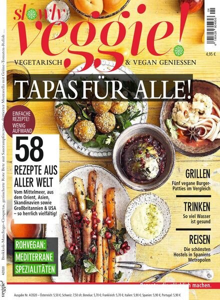 Slowly Veggie Germany – Nr.4 2020 Cover