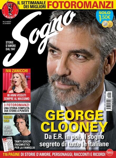 Sogno – 14 Agosto 2020 Cover