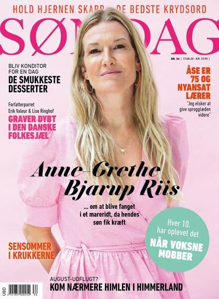 Sondag – 17 august 2020 Cover