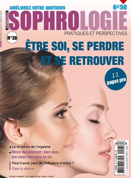 Sophrologie – Juillet-Septembre 2020 Cover