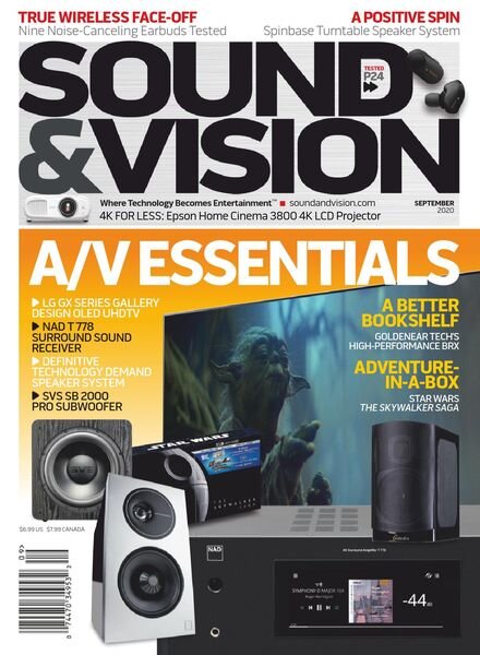 Sound & Vision – August 2020 Cover