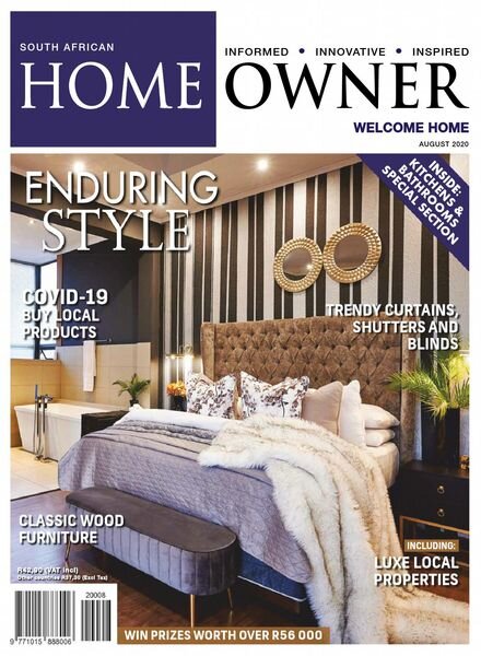 South African Home Owner – August 2020 Cover