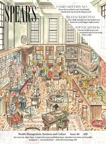 Spear’s – September – October 2015 Cover
