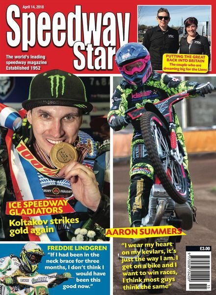 Speedway Star – April 14, 2018 Cover