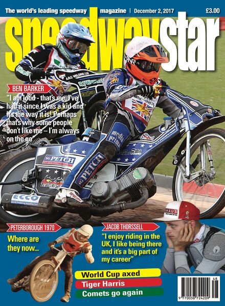 Speedway Star – December 2, 2017 Cover