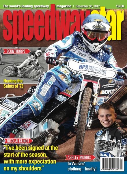 Speedway Star – December 30, 2017 Cover