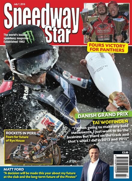 Speedway Star – July 7, 2018 Cover