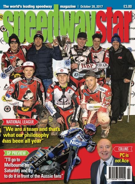 Speedway Star – October 28, 2017 Cover