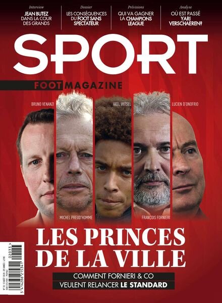 Sport Foot Magazine – 12 Aout 2020 Cover