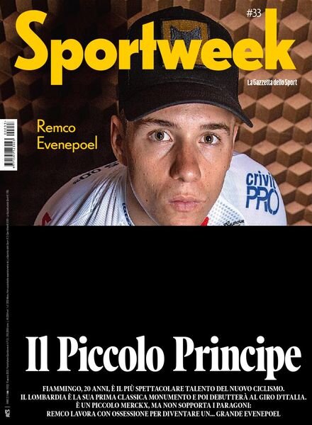 SportWeek – 15 agosto 2020 Cover