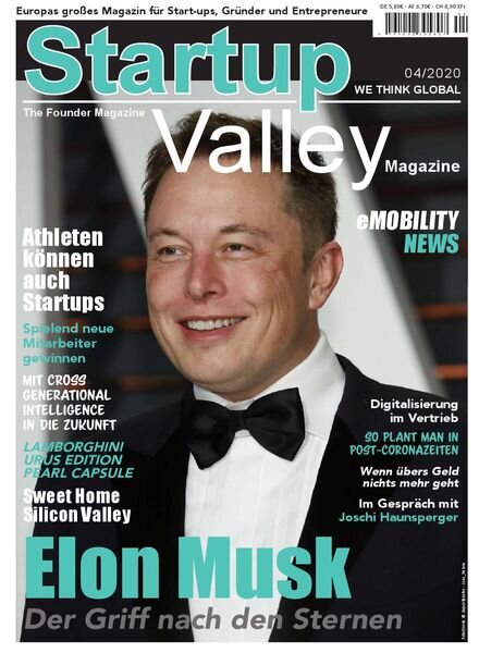 Startup Valley – Nr.4 2020 Cover