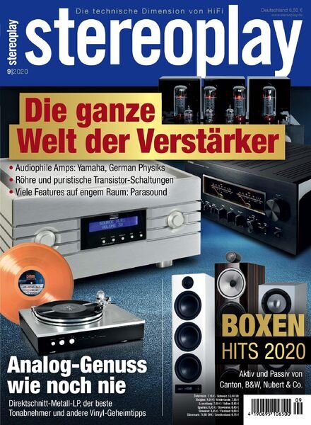Stereoplay – September 2020 Cover