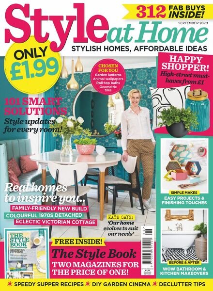 Style at Home UK – September 2020 Cover