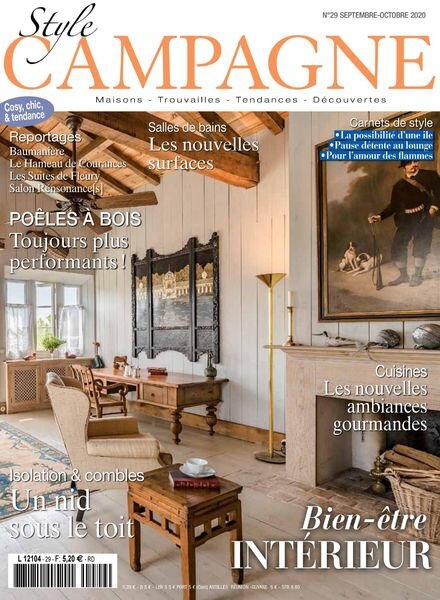 Style Campagne – Septembre-Octobre 2020 Cover
