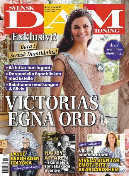Svensk Damtidning – 16 juli 2020 Cover