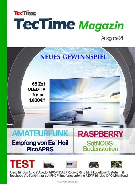 TecTime Magazin – Nr.21 2020 Cover