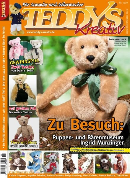 Teddys Kreativ – Oktober 2020 Cover