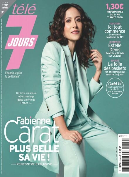 Tele 7 Jours – 01 aout 2020 Cover