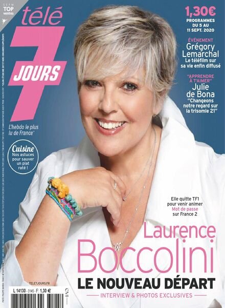 Tele 7 Jours – 05 septembre 2020 Cover