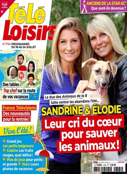 Tele Loisirs – 13 Juillet 2020 Cover