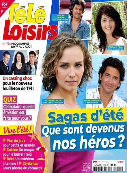 Tele Loisirs – 27 Juillet 2020 Cover