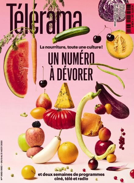 Telerama Magazine – 8 Aout 2020 Cover