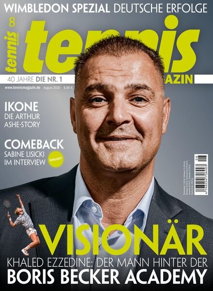 tennis MAGAZIN – 21 Juli 2020 Cover