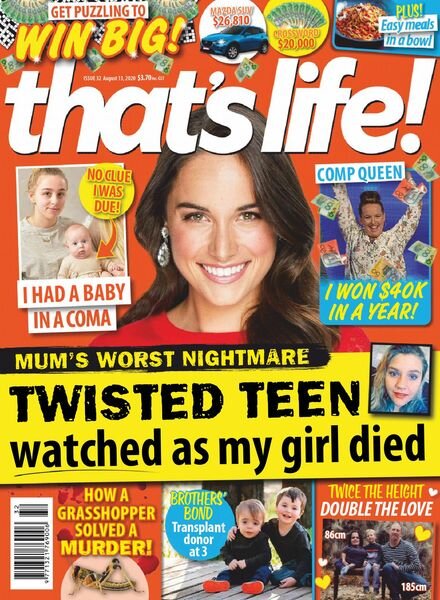 that’s life! – August 13, 2020 Cover