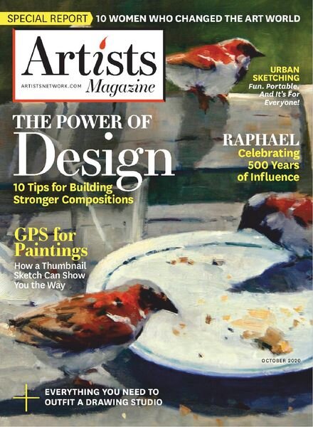 The Artist’s Magazine – October 2020 Cover