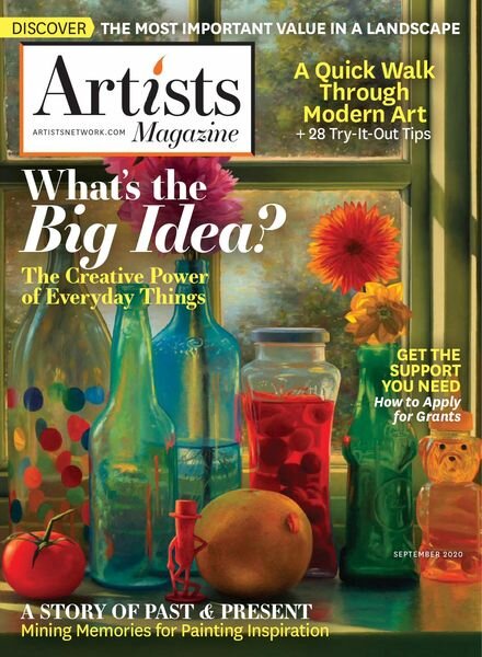 The Artist’s Magazine – September 2020 Cover