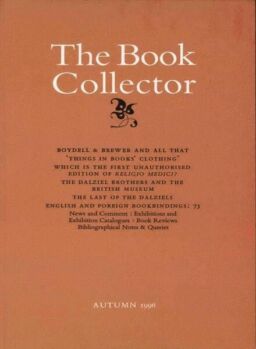 The Book Collector – Autumn 1996