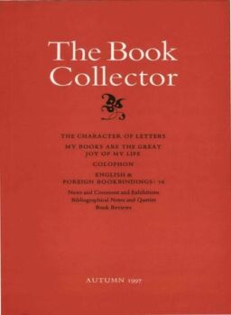 The Book Collector – Autumn 1997