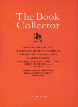 The Book Collector – Autumn 1998