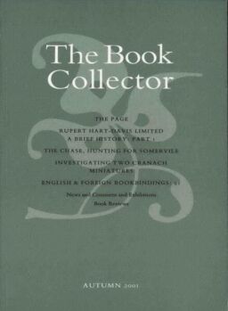 The Book Collector – Autumn 2001