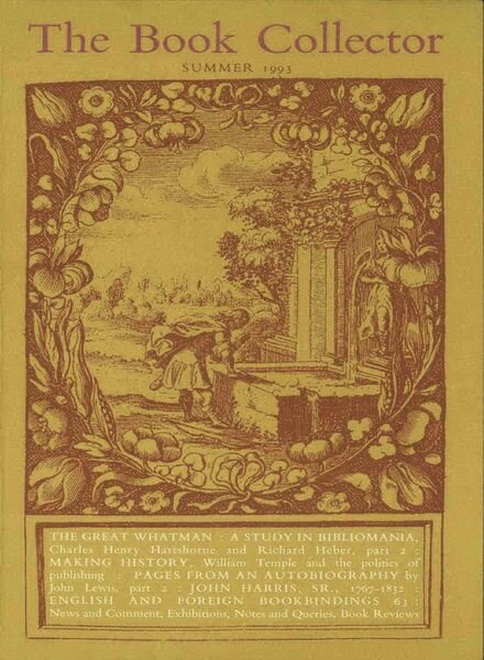 The Book Collector – Summer 1993 Cover