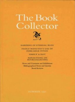 The Book Collector – Summer 1997