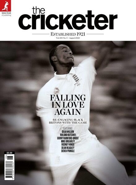The Cricketer Magazine – August 2020 Cover