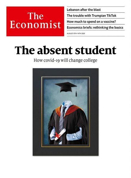The Economist USA – August 08, 2020 Cover
