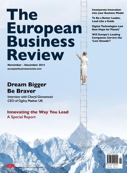 The European Business Review – November – December 2014 Cover