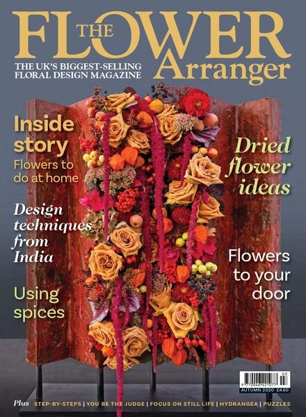 The Flower Arranger – Autumn 2020 Cover