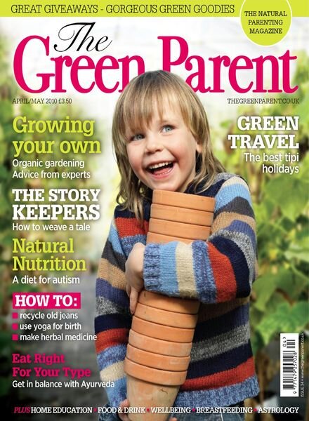 The Green Parent – April – May 2010 Cover