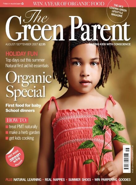 The Green Parent – August-September 2007 Cover
