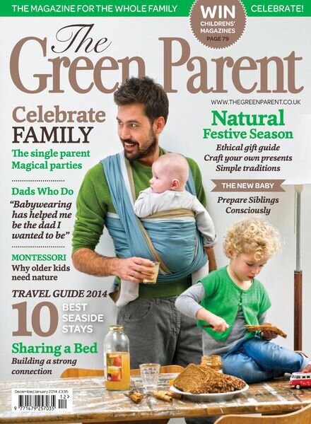 The Green Parent – December – January 2014 Cover